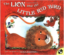 8 The Lion and the Little Red Bird jacket art